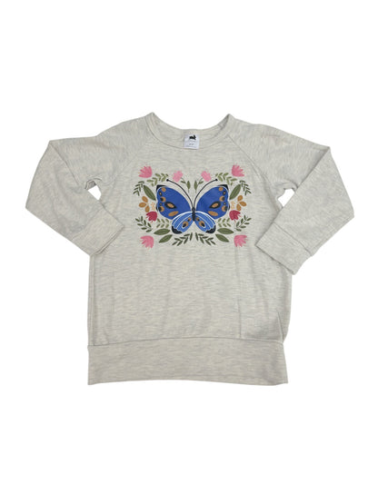 Little & Lively Butterfly Sweatshirt 3T 4T