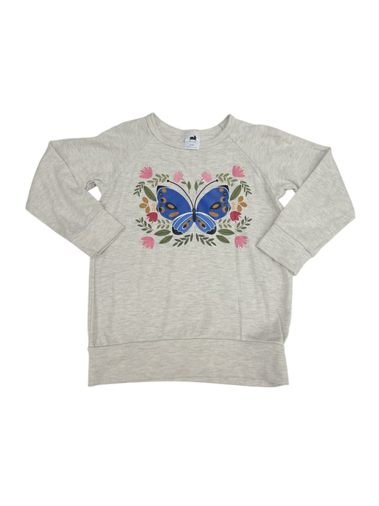 Little & Lively Butterfly Sweatshirt 3T 4T