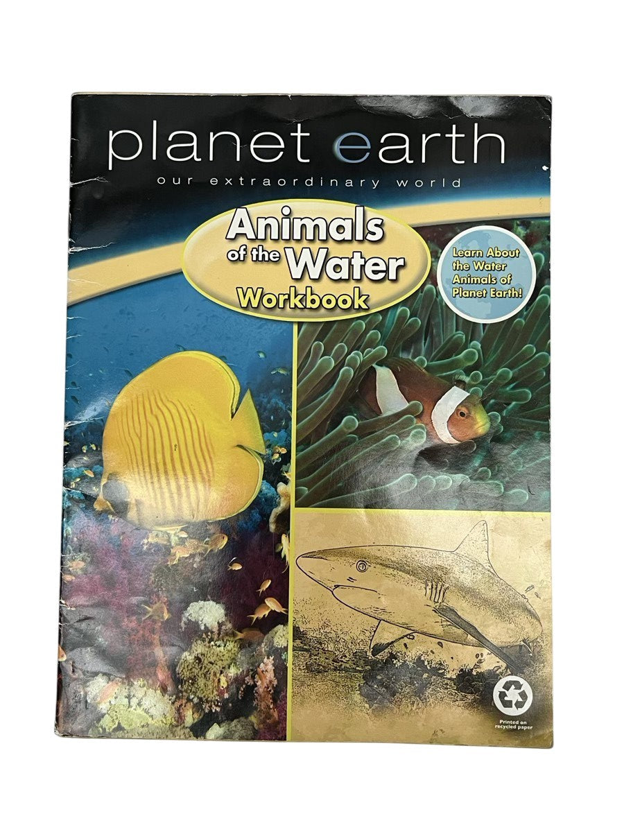 Planet Earth Animals of the Water Workbook