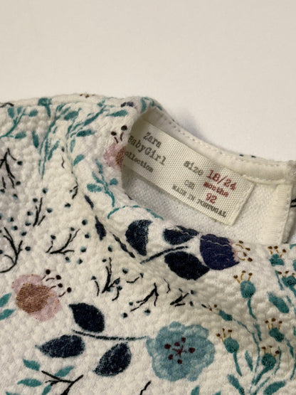 Robe à fleurs Zara bébé fille 18-24 mois