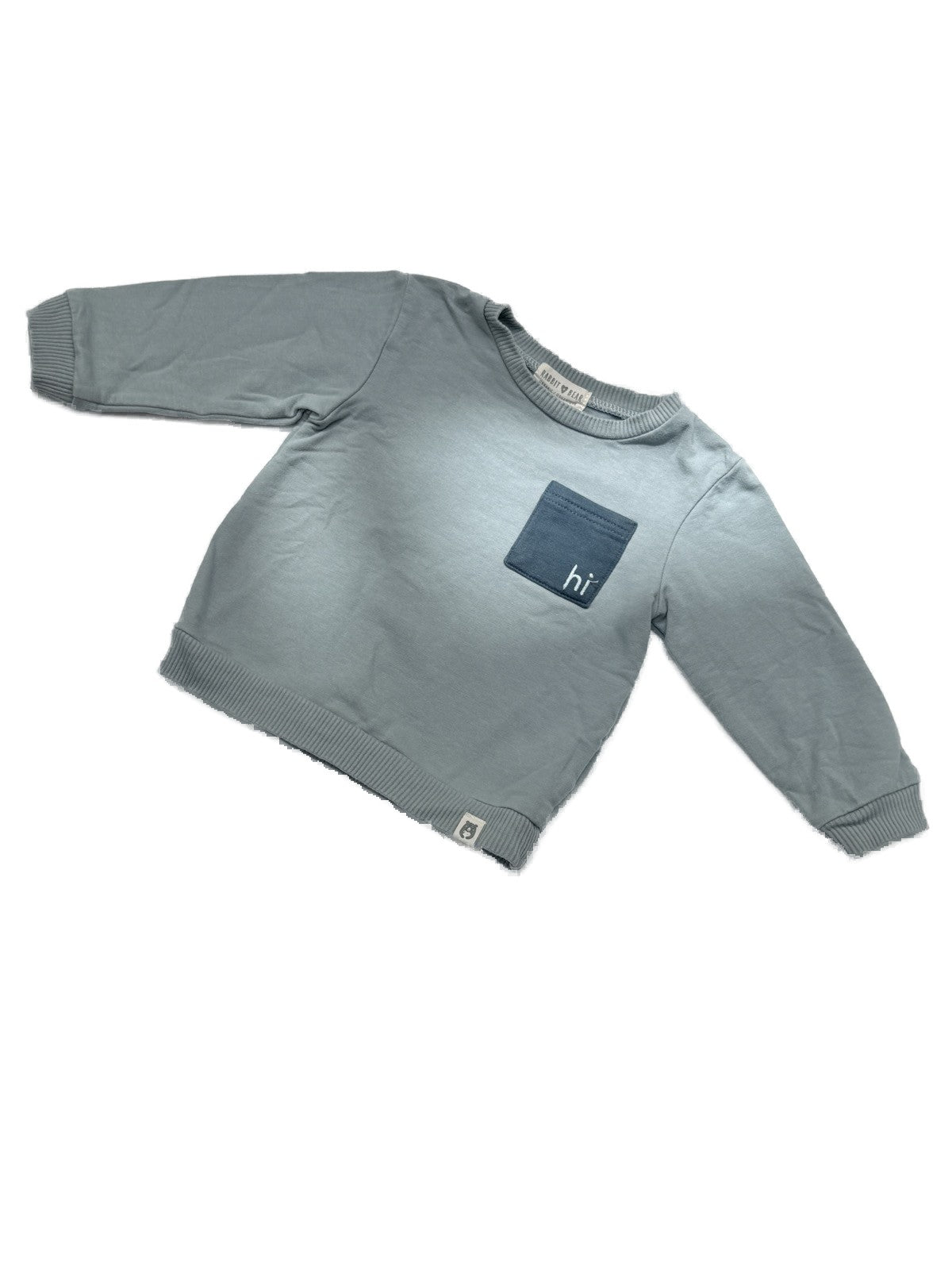 Rabbit Bear Hi Pocket Sweatshirt 18M