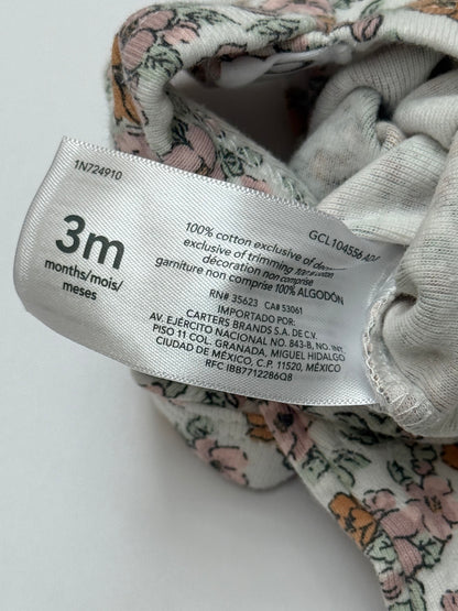 Carter's Floral Long Sleeve Bodysuit 3M