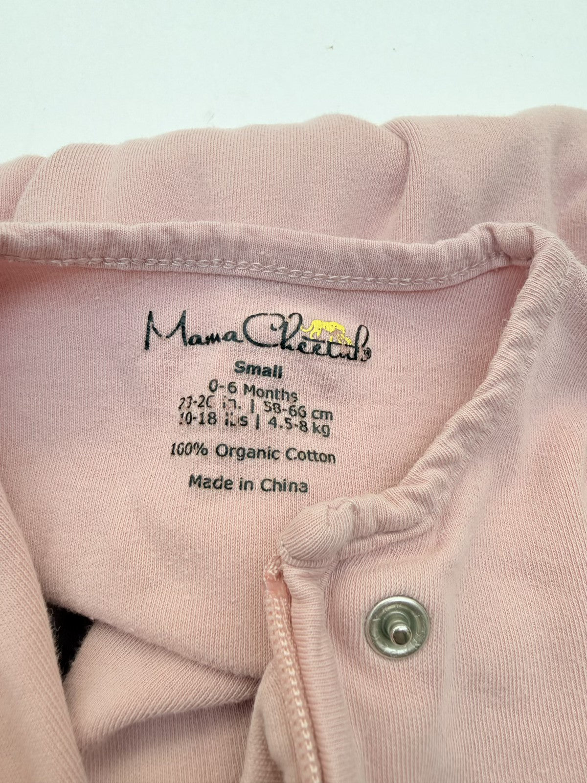 Mama Cheetah Pink Sleep Sack Small 0-6M