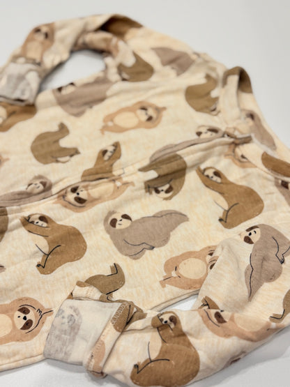 Old Navy Sloth Footed Sleeper 3-6M