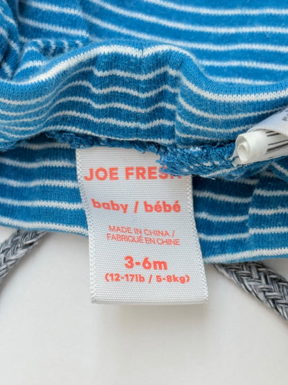 Joe Fresh Striped Jogger Pants 3-6M