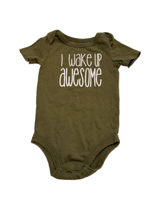 George Baby Olive Green Bodysuit 3-6M