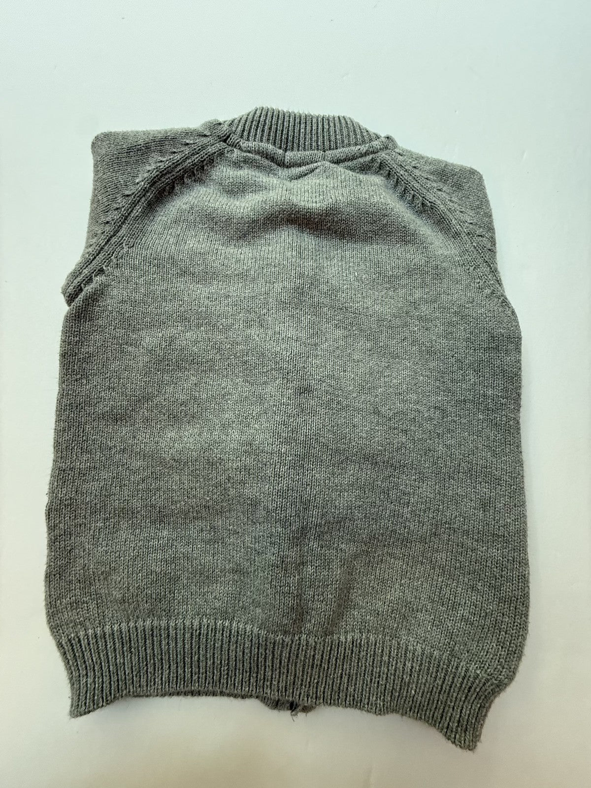 Zara Knitwear Gray Zip Cardigan 2-3Y