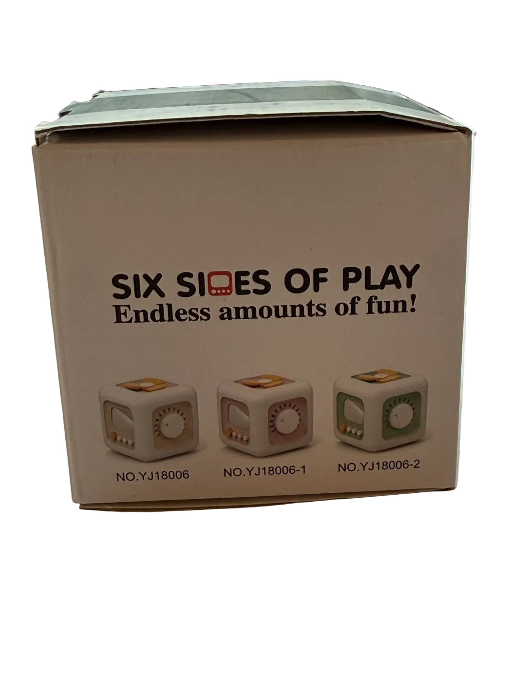Lisfiva 6-in-1 Activity Busy Cube 12M+
