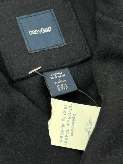 babyGap Black Wool Blend Jacket Size 5