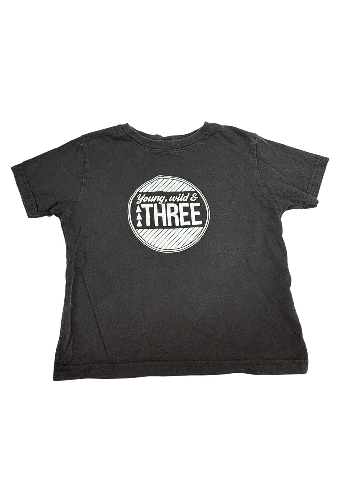 Rabbit Skins Young Wild Three Tee Size 3