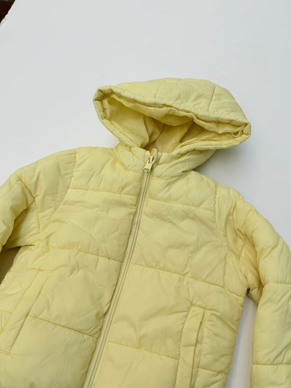 Primark Yellow Puffer Jacket Kids 3T