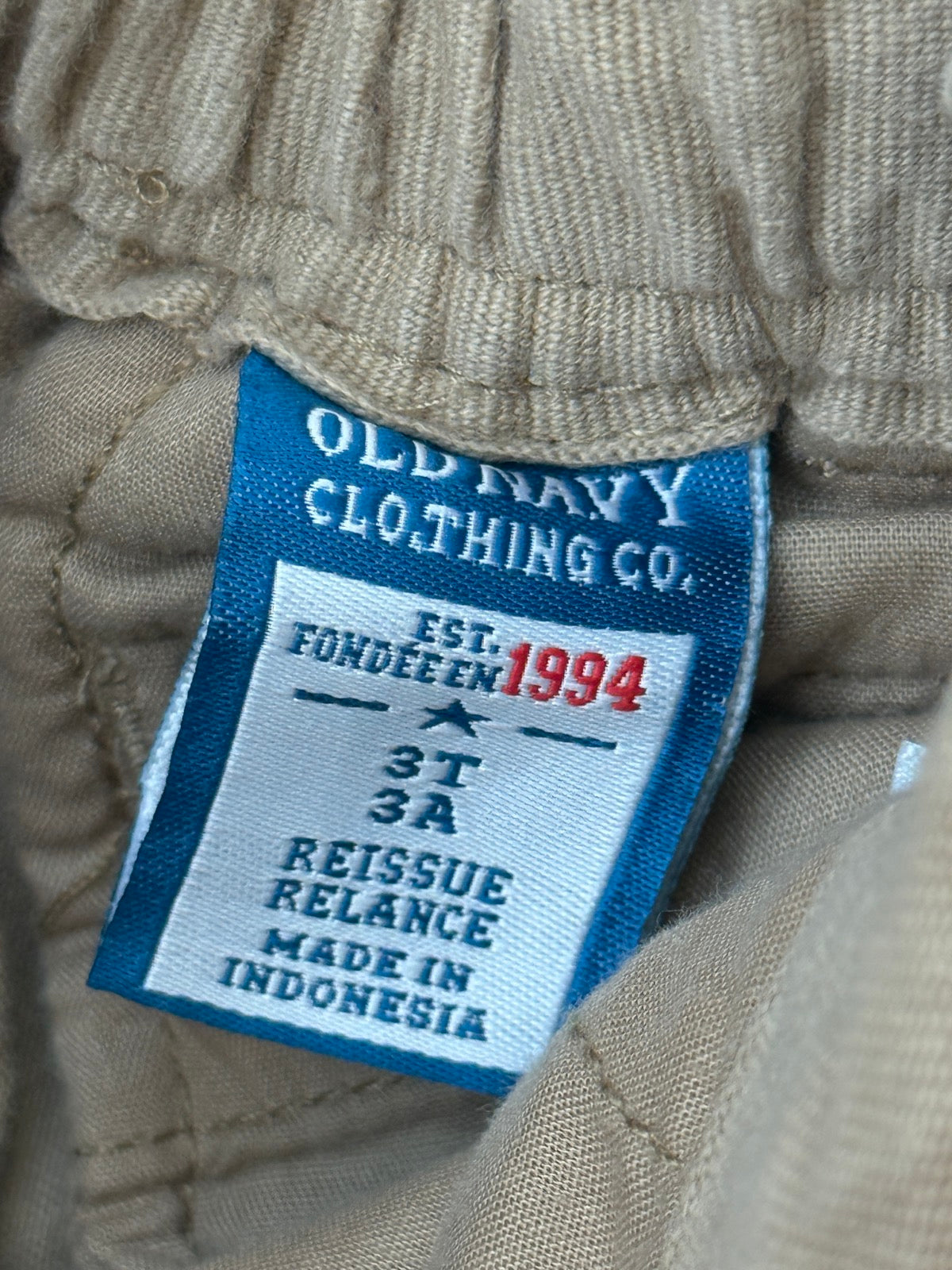 Old Navy Khaki Cargo Pants 3T