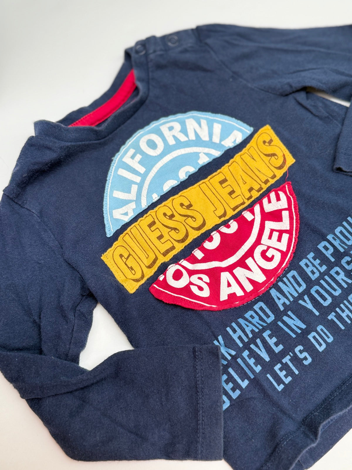Guess Jeans California Long Sleeve Top 12M