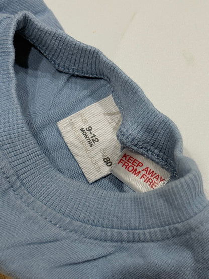 Zara Blue Pocket T-Shirt 9-12m