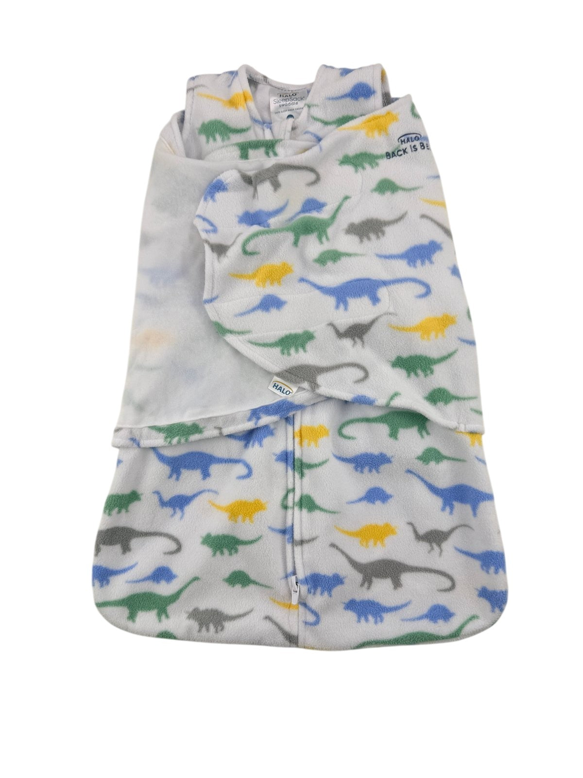 HALO SleepSack Swaddle Dinosaur Fleece Sleep Sack NB