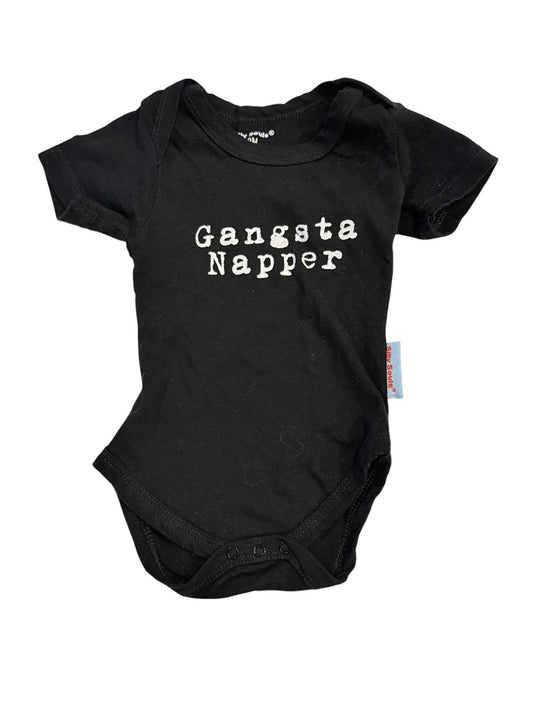 Silly Souls Gangsta Napper Bodysuit 6-9M