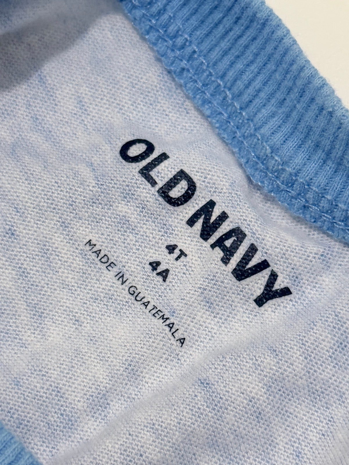 Old Navy Blue Pocket T-Shirt 4T