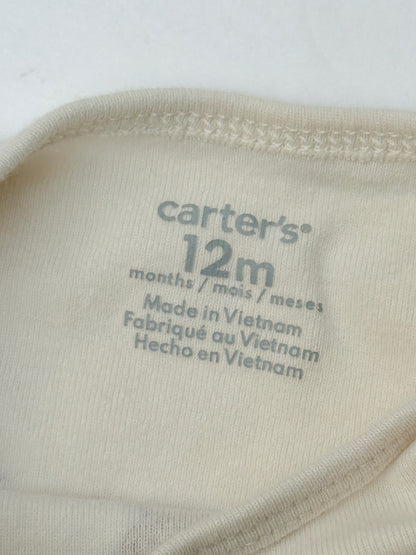 Carter's Bunny Print Bodysuit 12M