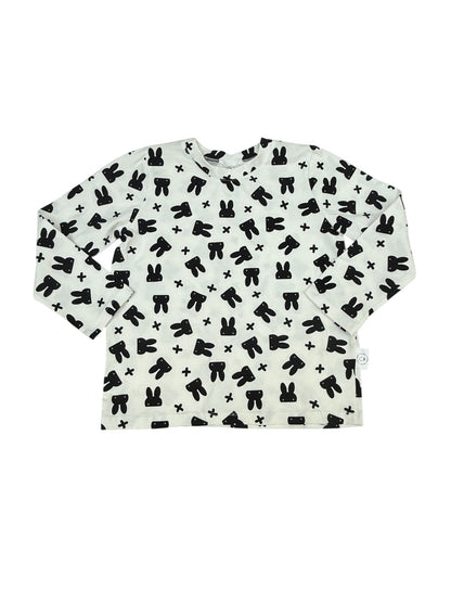 Ole Design Miffy Style Bunny Print Shorts 3-4 Years