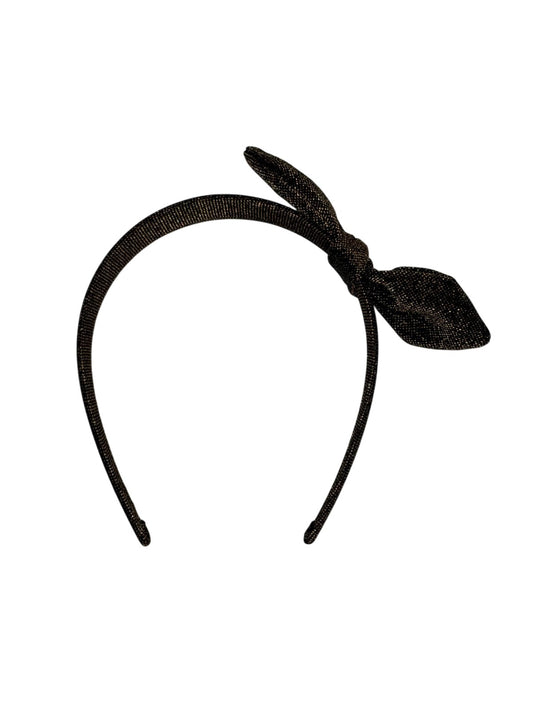 Bronze Metallic Bow Knot Hair Headband