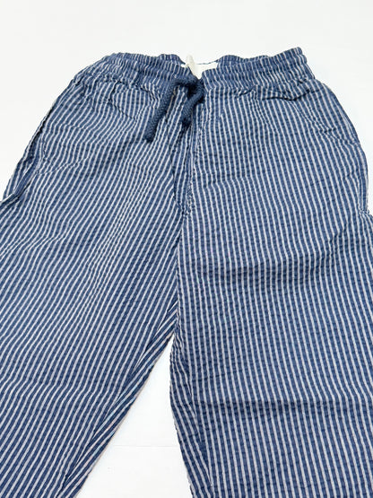 Zara Striped Seersucker Wide-Leg Pants 5Y