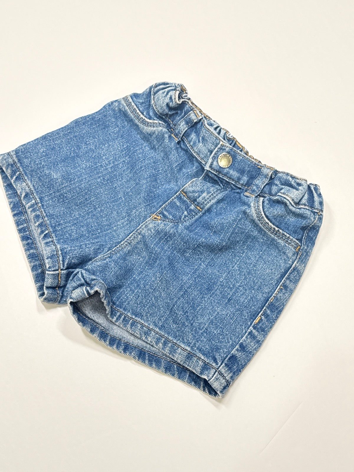 H&M Denim Shorts 6-9M