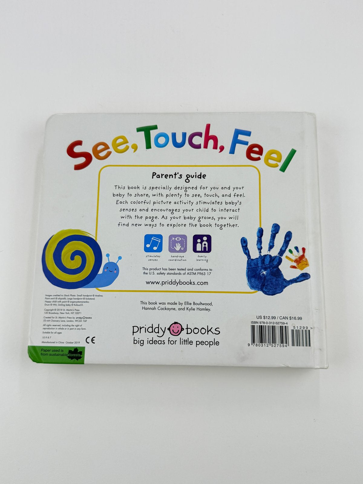 See, Touch, Feel