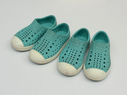 Native Jefferson Teal Slip-On Shoes Bundle