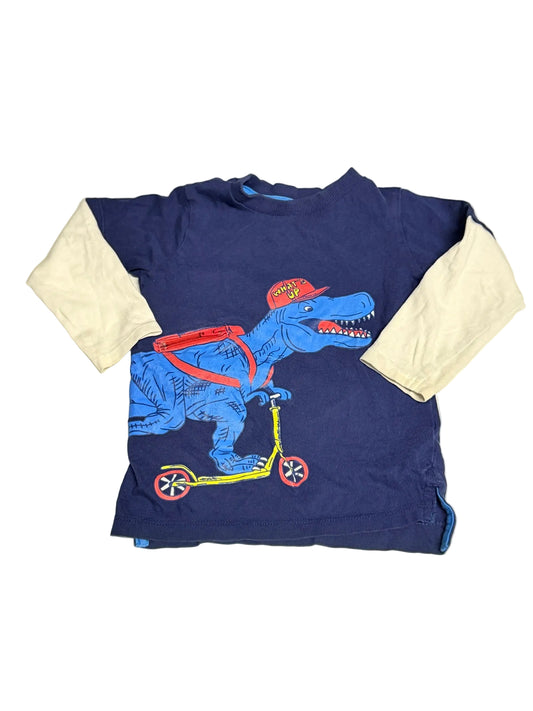 Dunnes Scooter Dino Long Sleeve 12-18m