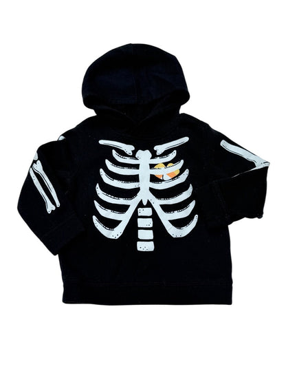 Old Navy Skeleton Hoodie Size 2T