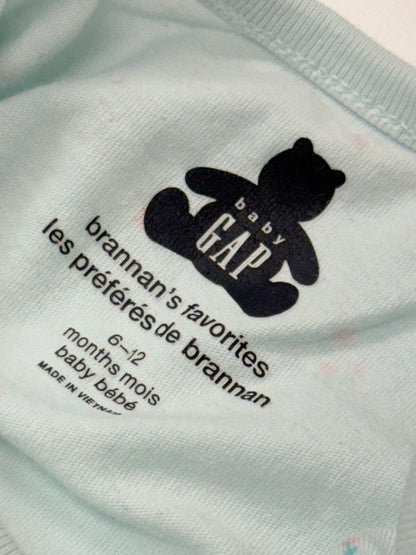 Baby Gap Mint Bunny Bodysuit & Bloomer Set 6-12m