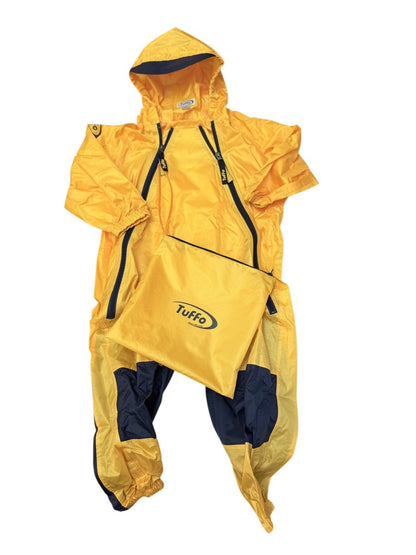New Tuffo Yellow Rain Suit Set 4T
