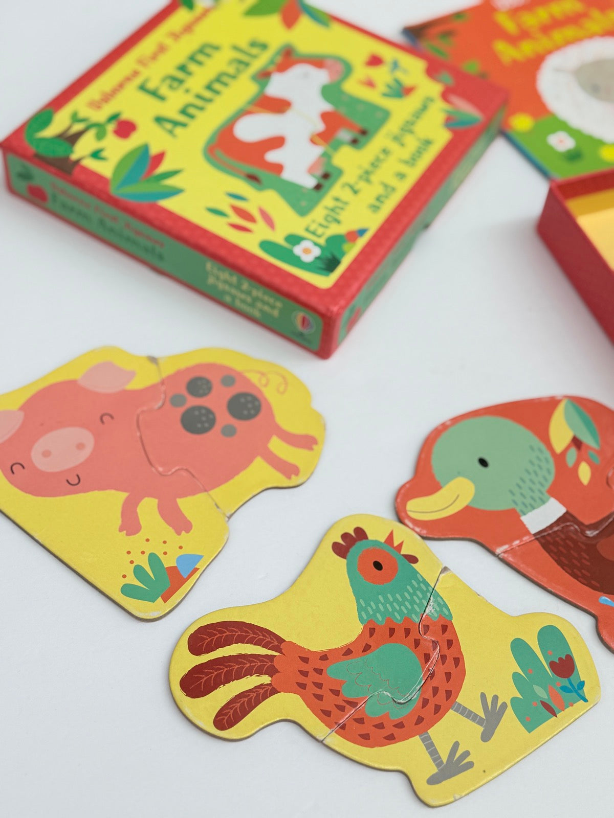 Usborne First Jigsaws Farm Animals Puzzle Book