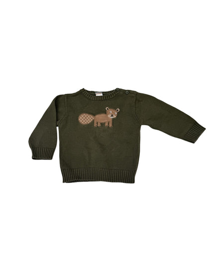 Gymboree Beaver Sweater 18-24 Months