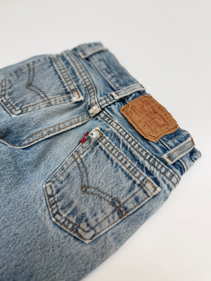 Vintage 1992 Levi's 501 Distressed Denim Jeans Kids Size 5