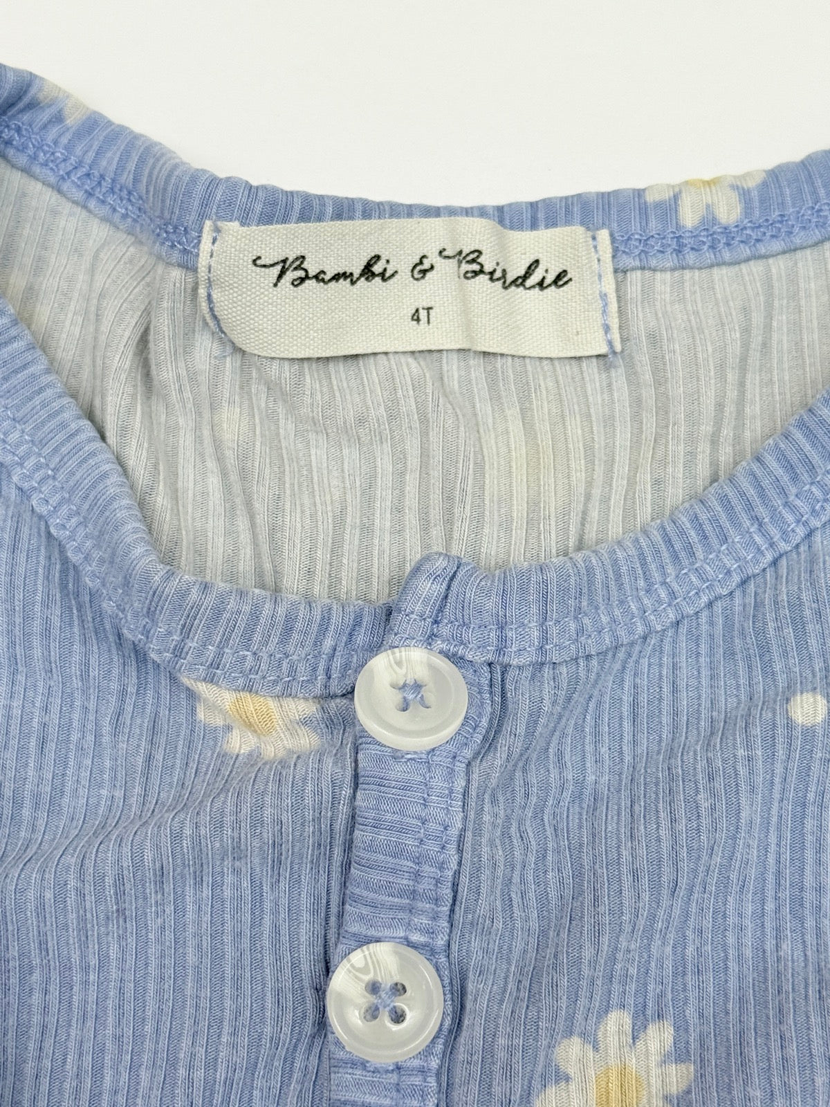 Bambi & Birdie Daisy Pajama Set 4T