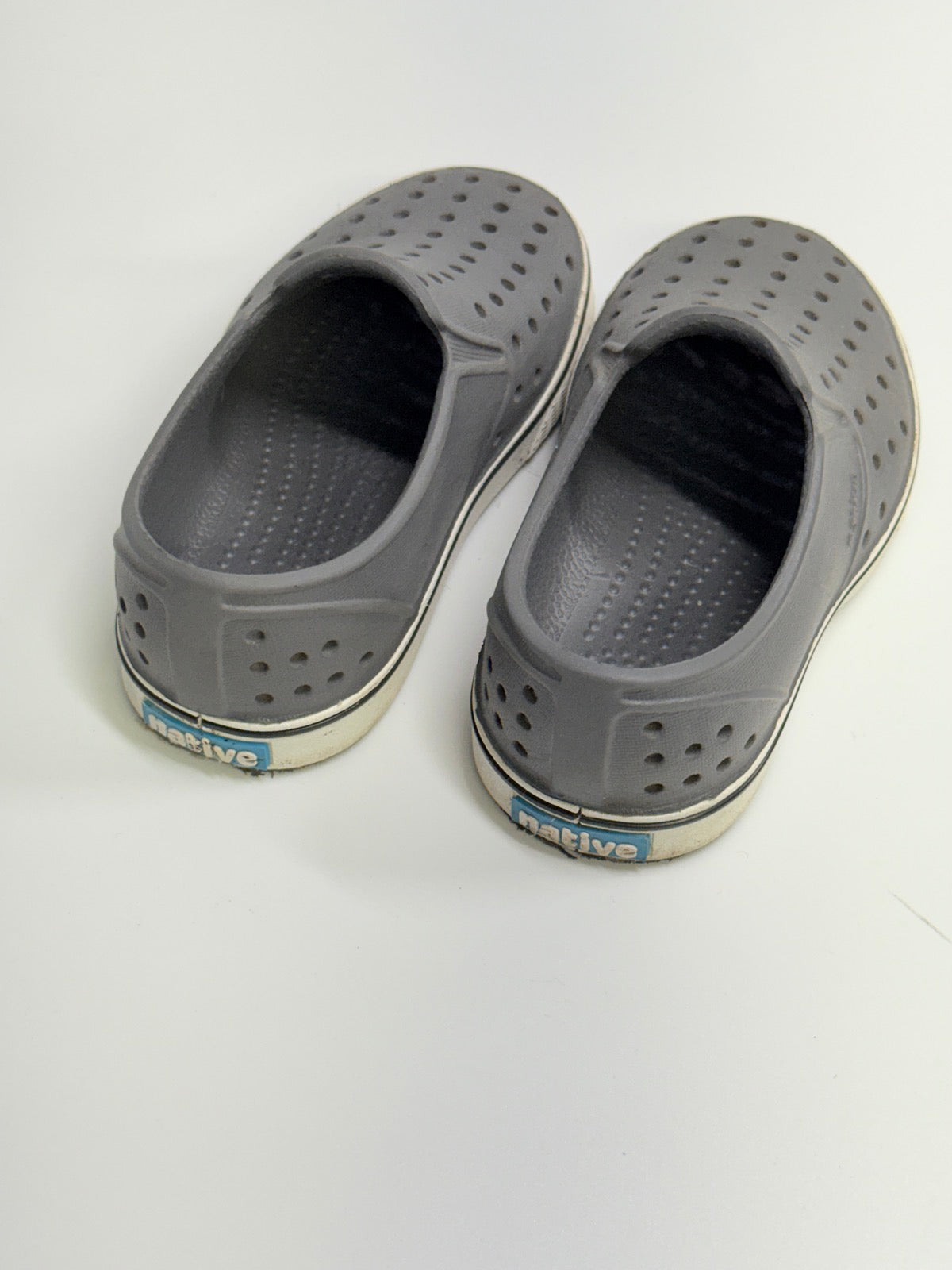 Native Miles Gray Slip-On Shoes C8