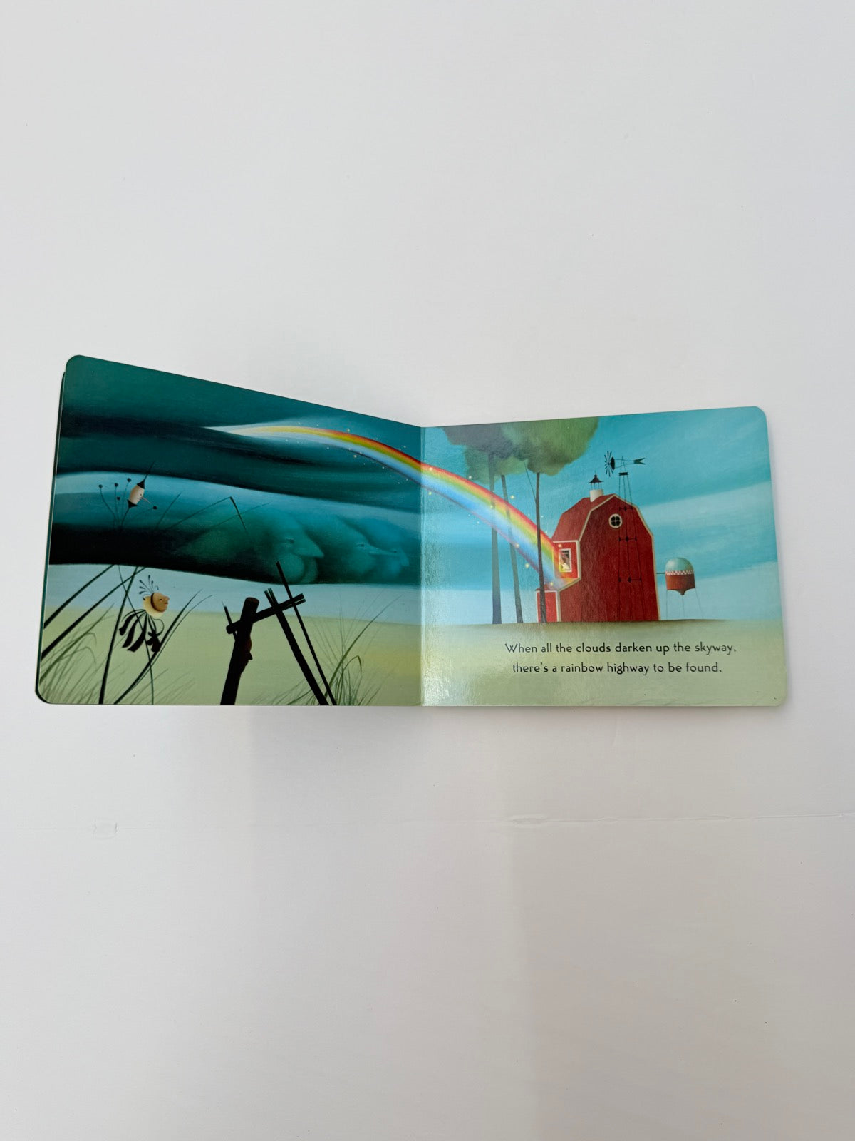 Eric Puybaret Over the Rainbow Board Book