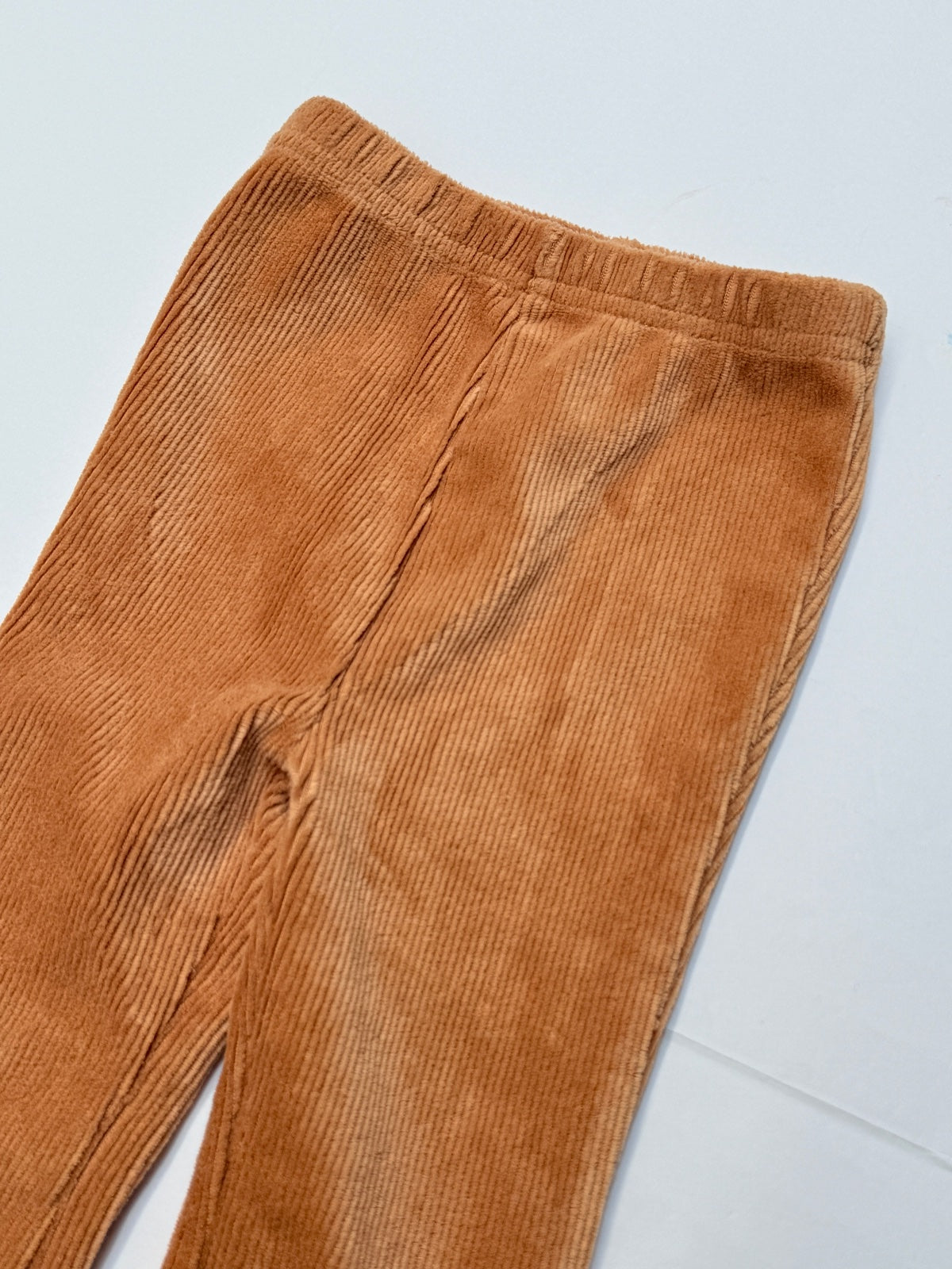 Rust Corduroy Flare Pants 12M