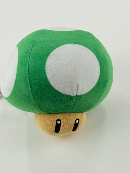 Super Mario Green 1-Up Mushroom Plush