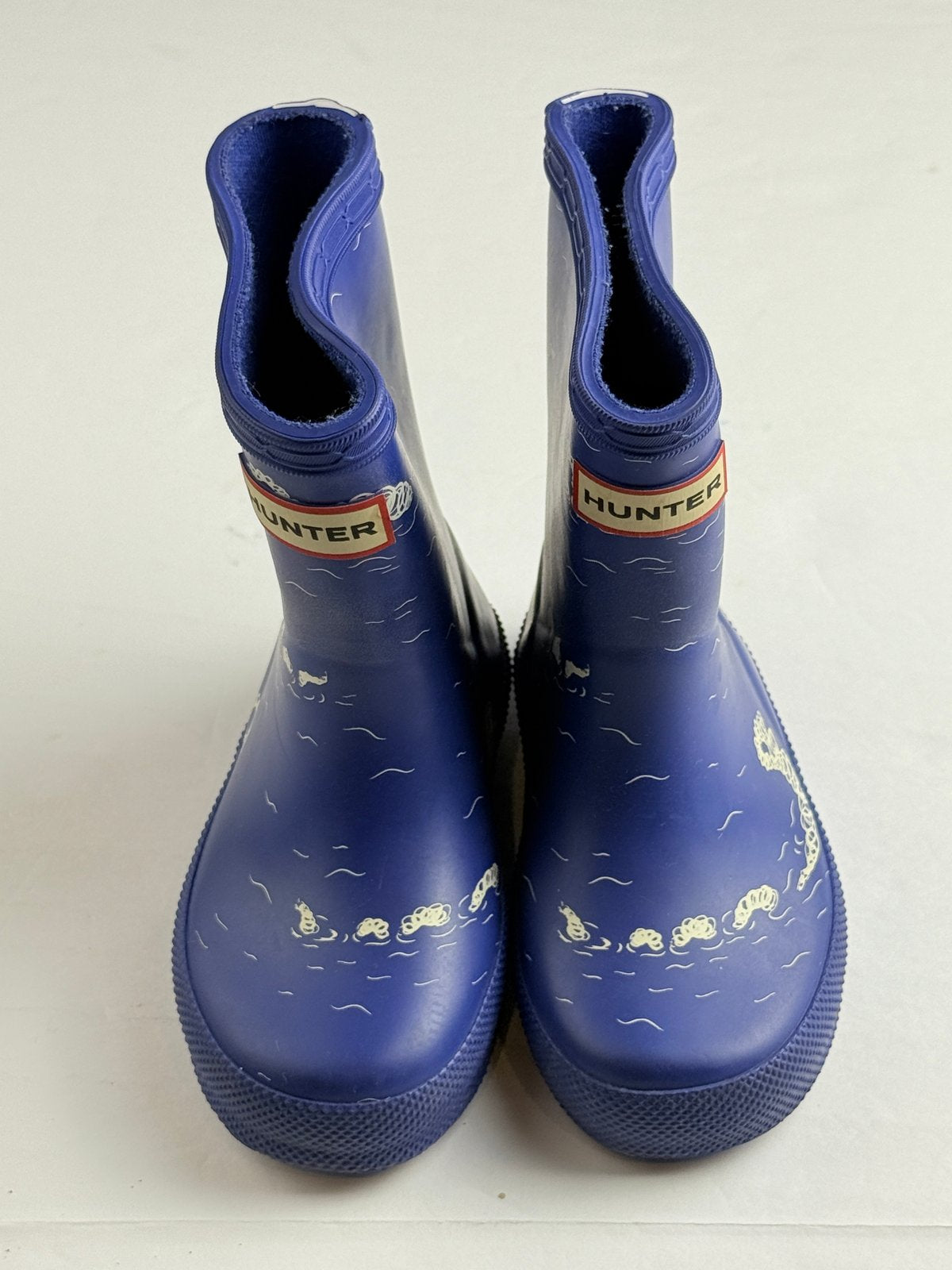 Hunter First Classic Blue Rain Boots Size US 5