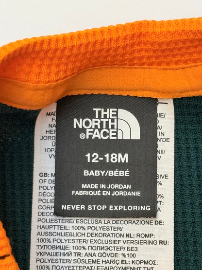 The North Face Colorblock Waffle Romper 12-18M