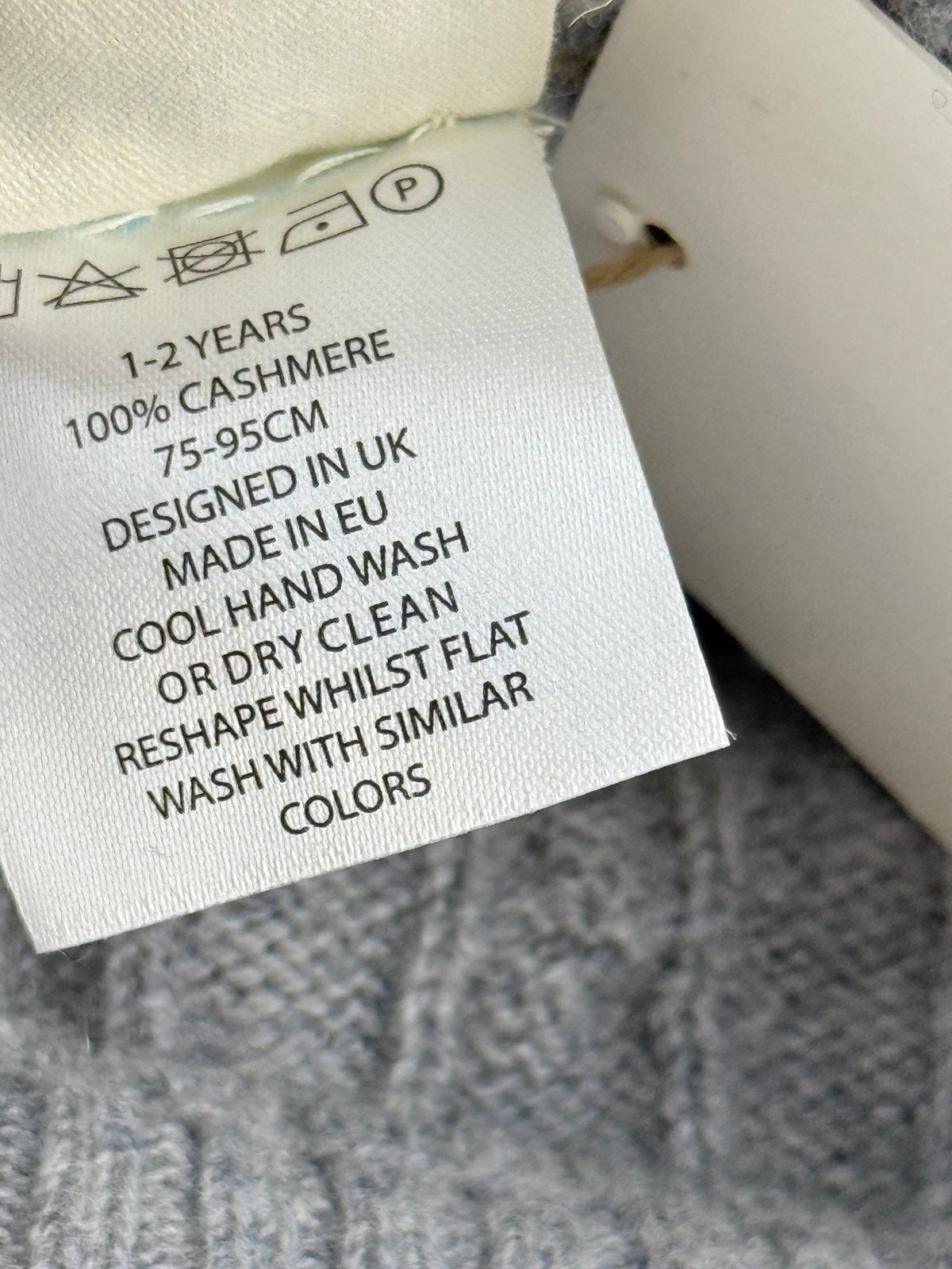 NWT - Kaede Cashmere Cable Knit Leggings 1-2Y