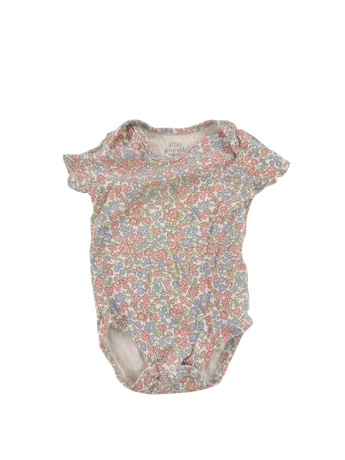 Little Planet by Carter's Floral Bodysuit 6M