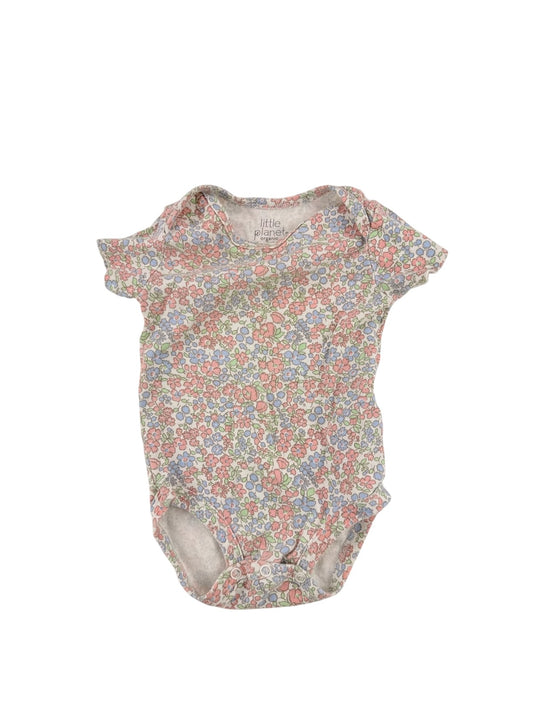 Little Planet by Carter's Floral Bodysuit 6M