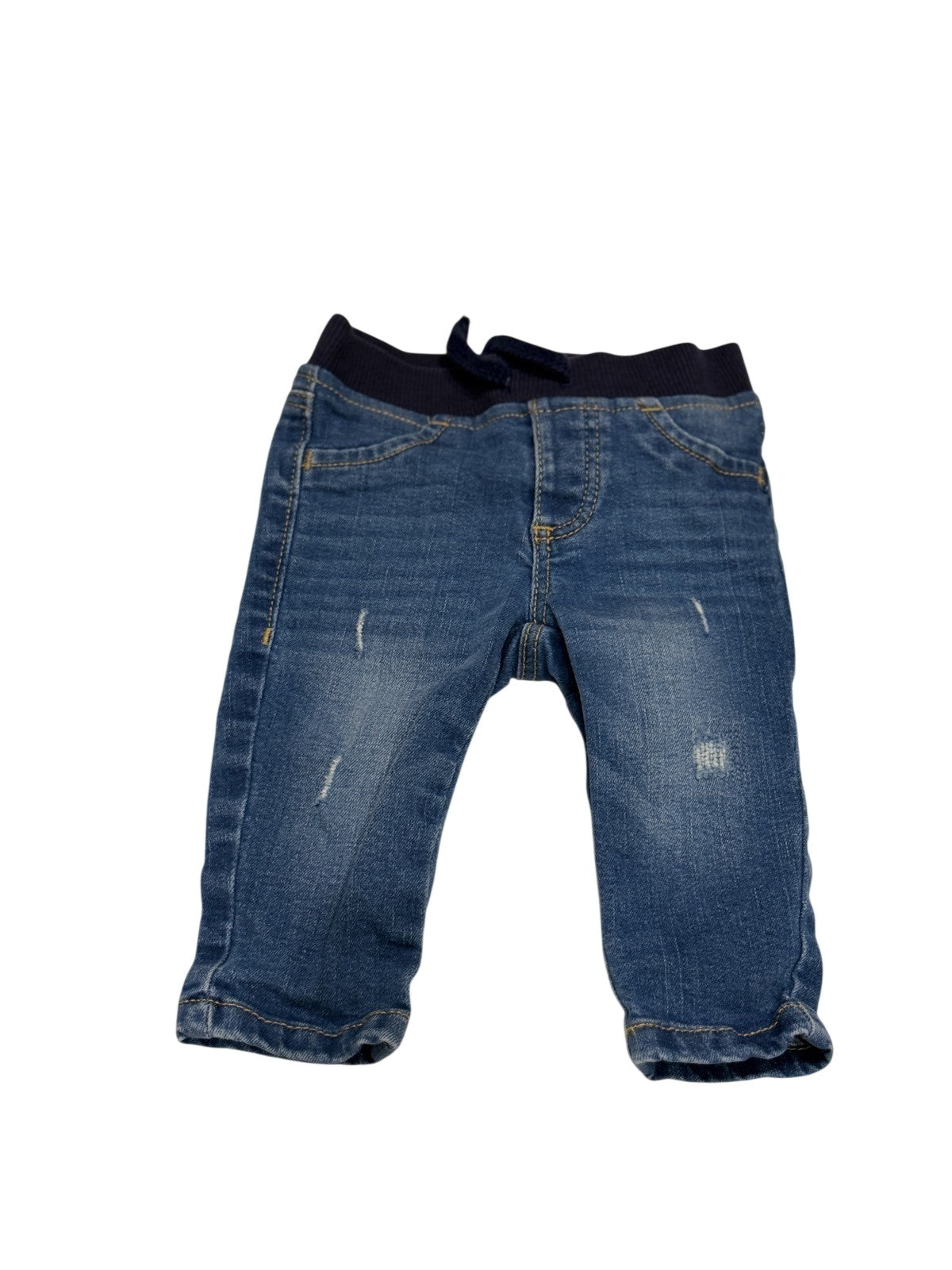 Old Navy Distressed Pull-On Jeans 6-12M