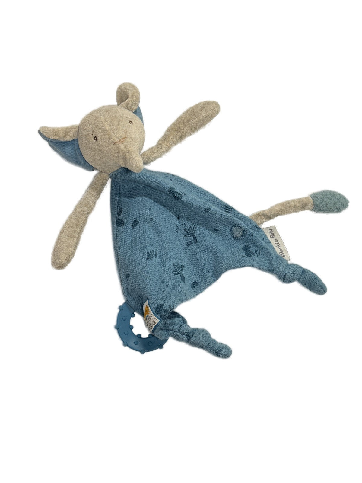 Moulin Roty Sous Mon Baobab Elephant Comforter Doudou