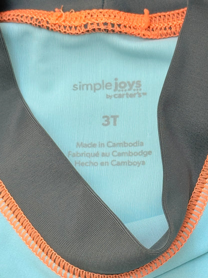Simple Joys by Carter's Shark Rash Guard 3T