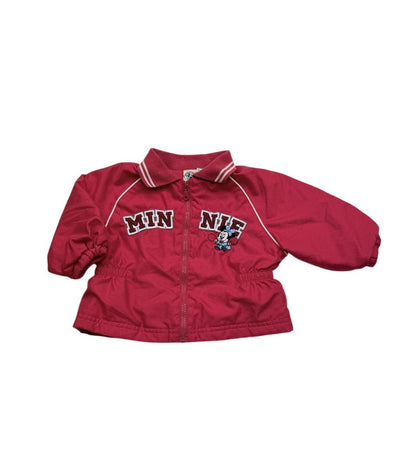 VINTAGE Mickey & Co Minnie Mouse Zip Jacket 12M