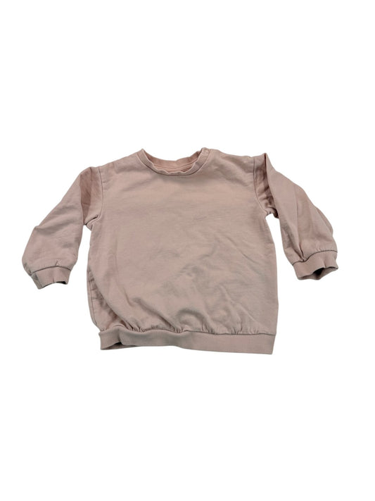 H&M Pink Sweatshirt Size 12-18M